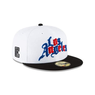 Los Angeles Clippers Gorra | New Era NBA City Edition Alt 59fifty Fitted Cap Mexico - Negros
